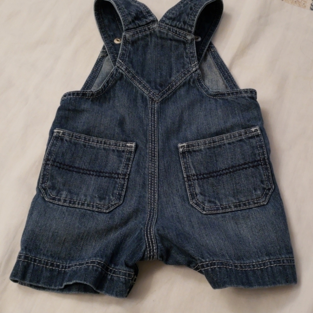 Old Navy Denim Short Overalls - Picture 6 of 8